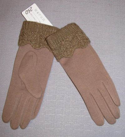 Лот: 8524020. Фото: 1. перчатки новые светло коричневые... Перчатки, варежки, митенки