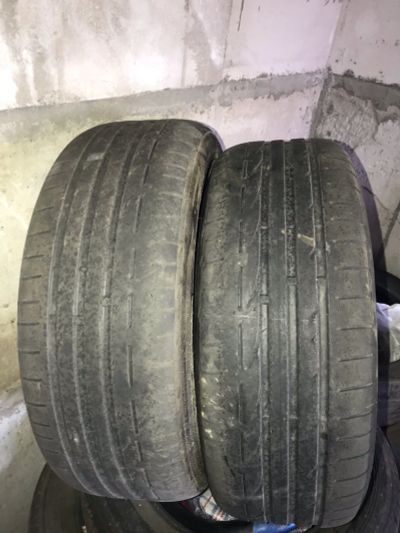 Лот: 17466038. Фото: 1. 2 шины Bridgestone R18. Шины