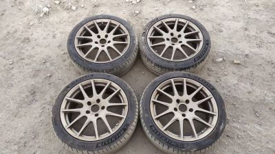 Лот: 15891198. Фото: 1. Литые диски R17 5Zigen. Диски