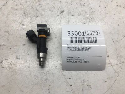 Лот: 20387273. Фото: 1. Форсунка топливная Nissan Teana... Топливная система
