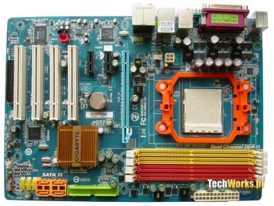 Лот: 10402696. Фото: 1. Материнская плата Gigabyte GA-M56S-S3... Материнские платы