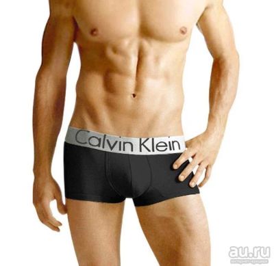 Лот: 10646167. Фото: 1. Трусы Calvin Klein мужские (черные... Нижнее бельё, плавки, шорты для плавания