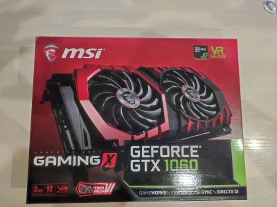 Лот: 19541617. Фото: 1. Видеокарта MSI Geforce GTX 1060... Видеокарты