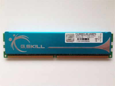 Лот: 5360342. Фото: 1. 1 планка 2GB G.SKILL DDR2-1066Mhz... Оперативная память