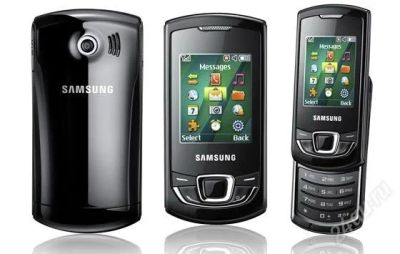 Лот: 1932381. Фото: 1. samsung E2550 черный. Кнопочные мобильные телефоны