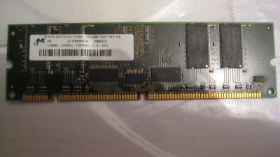 Лот: 5066666. Фото: 1. Модули памяти SD-RAM PC-133 ECC... Оперативная память