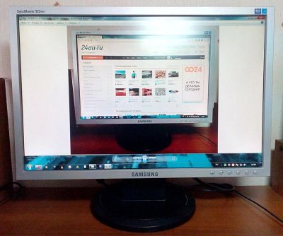 Лот: 4504192. Фото: 1. 19" ЖК Монитор Samsung 923NW. ЖК-мониторы