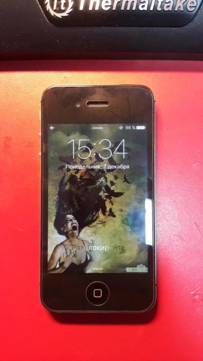 Лот: 6567616. Фото: 1. iPhone 4s Black. Смартфоны