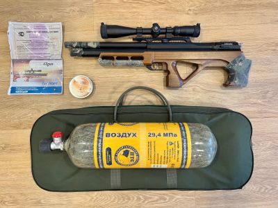 Лот: 19614601. Фото: 1. Эдган Матадор р3м до 3 Дж) с баллоном... Пневматическое оружие