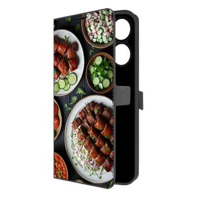 Лот: 25543018. Фото: 1. Чехол Krutoff Eco Book "Застолье... Чехлы, бамперы