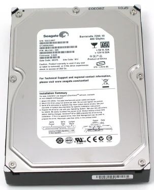 Лот: 4148061. Фото: 1. Seagate 400gb SATA-2 7200rpm. Жёсткие диски (HDD)