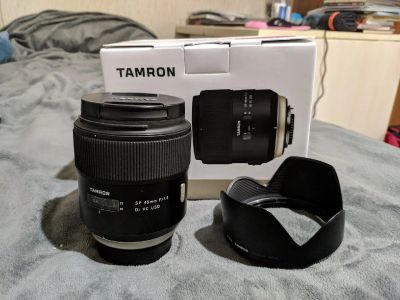 Лот: 14935982. Фото: 1. Объектив Tamron SP 45мм F/1.8... Объективы