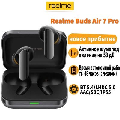 Лот: 25720474. Фото: 1. Беспроводные наушники Realme Buds... Наушники, гарнитуры