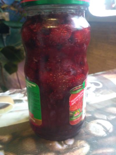 Лот: 16983250. Фото: 1. Варенье из садовой клубники. Вкусные... Домашние заготовки