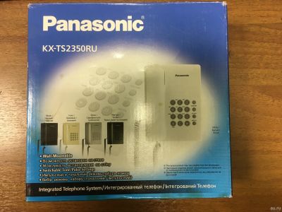 Лот: 16522818. Фото: 1. Телефон Panasonic KX-TS2350RU. Проводные телефоны