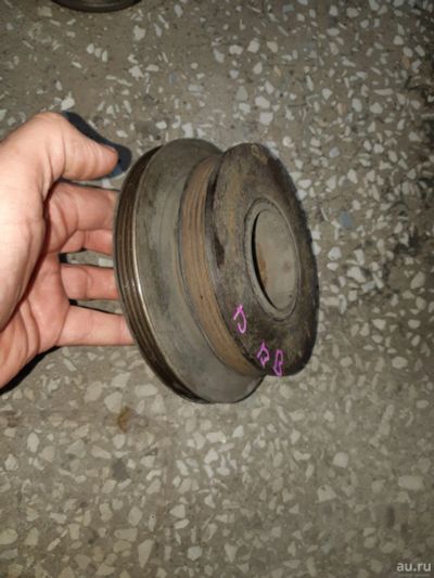 Лот: 13201232. Фото: 1. шкив коленвала Honda Logo GA3... Двигатель и элементы двигателя
