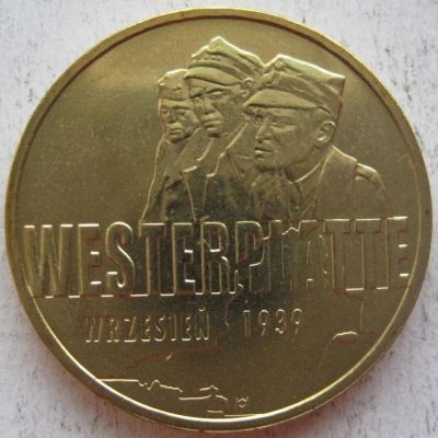 Лот: 7254281. Фото: 1. 2 злотых 2009. Сентябрь 1939... Европа