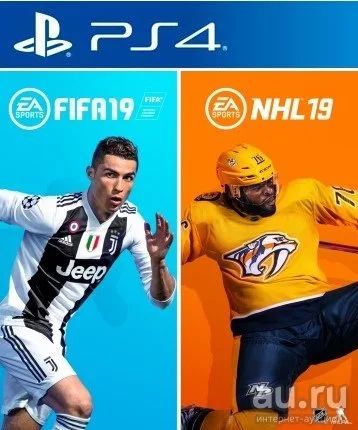 Лот: 12991770. Фото: 1. Набор FIFA 19 + NHL 19. Игры для... Игры для консолей