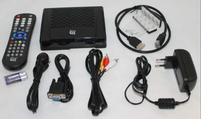 Лот: 3629446. Фото: 1. спутниковый ресивер gi hd mini... Медиаплееры