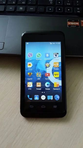 Лот: 4947570. Фото: 1. ZTE V811 он же Билайн Смарт 2... Смартфоны