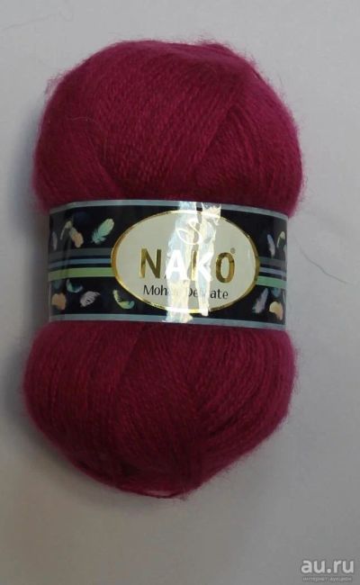 Лот: 11187112. Фото: 1. Пряжа Nako mohair delicate 100г-500м... Ткани, нитки, пряжа
