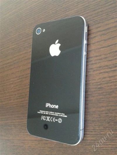 Лот: 2659163. Фото: 1. iPhone 4 8 Gb Black. Смартфоны