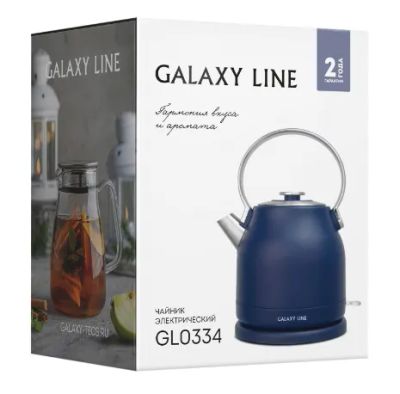 Лот: 21726592. Фото: 1. Чайник 1.5л. Galaxy GL-0334 дисковый... Чайники, кофемашины, кулеры