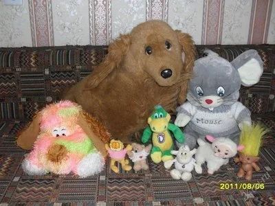 Лот: 1112952. Фото: 1. Мягкие игрушки одним лотом. Мягкие