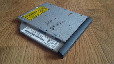 Лот: 9775315. Фото: 1. Привод дисковод с крышкой для... Приводы CD, DVD, BR, FDD