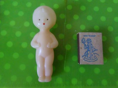 Лот: 19964576. Фото: 1. Советская игрушка Пупсик-столбик... Игрушки для купания