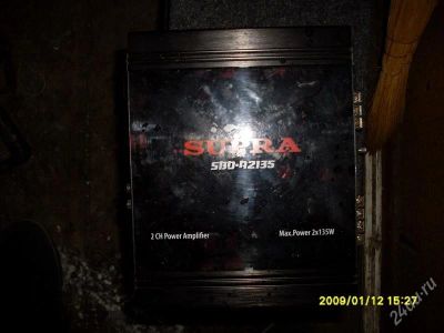 Лот: 2382770. Фото: 1. Усилитель Supra. Усилители