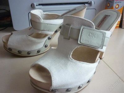 Лот: 2917052. Фото: 1. Сабо CALVIN KLEIN летняя обувь. Сабо