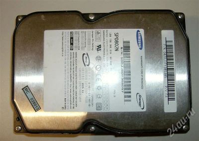 Лот: 292965. Фото: 1. HDD 80 GB IDE Samsung SP0802N. Жёсткие диски (HDD)