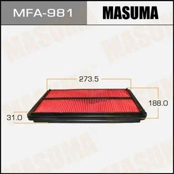 Лот: 11259048. Фото: 1. Воздушный фильтр Masuma (vic A-858... Расходные материалы