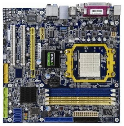 Лот: 1286674. Фото: 1. Foxconn A690GM2MA-RS2H Материнская... Материнские платы