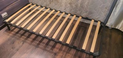 Лот: 24680004. Фото: 1. Каркас кровати и матрас 200 х... Кровати