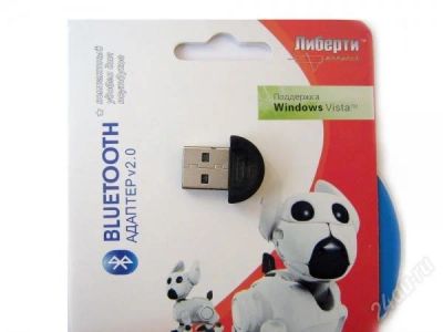 Лот: 1266772. Фото: 1. Bluetooth (Блютуз) USB адаптер... WiFi, Bluetooth адаптеры