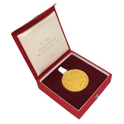 Лот: 15947347. Фото: 1. Марокко 1983 Медаль 30 международная... Юбилейные