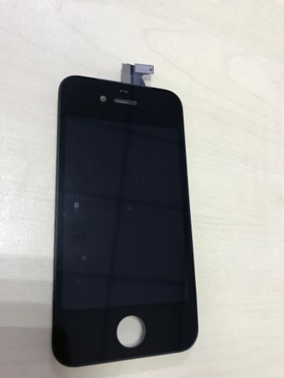 Лот: 14571962. Фото: 1. Дисплейный модуль iPhone 4 чёрный... Дисплеи, дисплейные модули, тачскрины
