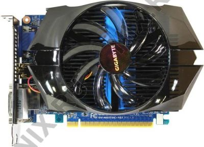 Лот: 10390117. Фото: 1. Gigabyte GeForce GTX 650ti 1gb. Видеокарты