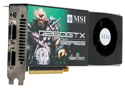 Лот: 4373994. Фото: 1. MSI GeForce GTX 260 580Mhz PCI-E... Видеокарты