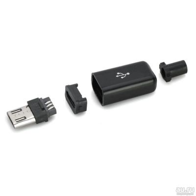 Лот: 9456385. Фото: 1. Разъём MicroUSB Micro USB 2.0... Разъёмы