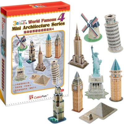 Лот: 4362883. Фото: 1. 3D Puzzle "Набор архитектора... Пазлы