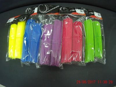 Лот: 9897500. Фото: 1. Накладки Spoke Skins на спицы... Запчасти
