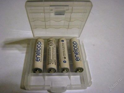 Лот: 1026181. Фото: 1. NiMH аккумуляторы SANYO Eneloop... Батарейки, аккумуляторы, элементы питания