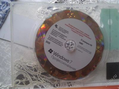 Лот: 2192472. Фото: 1. Windows 7 профессиональная x32. Системные