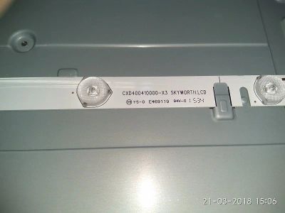 Лот: 11301503. Фото: 1. led string CX400410000-X3 CX400DLEDM... Запчасти для телевизоров, видеотехники, аудиотехники