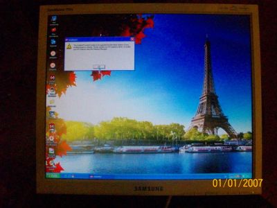 Лот: 5509352. Фото: 1. Монитор 17" Samsung 710N без подставки. ЖК-мониторы