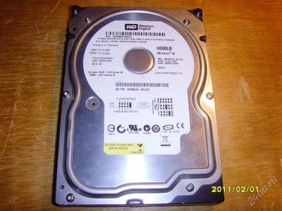 Лот: 771914. Фото: 1. WD800JB 80гб ide model: WD800JB-00JJC0... Жёсткие диски (HDD)