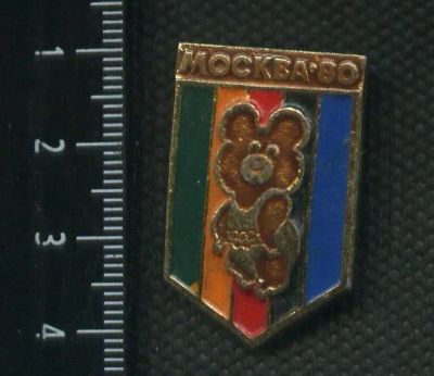 Лот: 16353849. Фото: 1. (№ 5592 ) значки спорт,22 олимпиада-80... Сувенирные